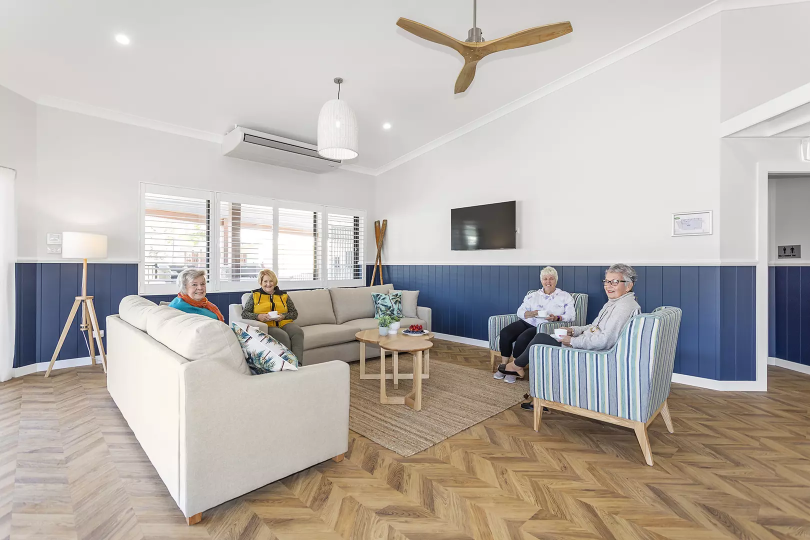 Beachfront Over 50s living Hallidays Point