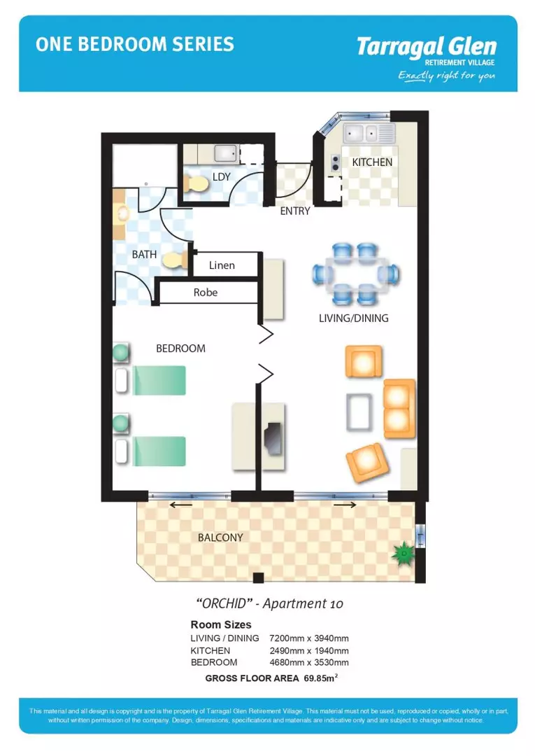 Ground floor north-facing living