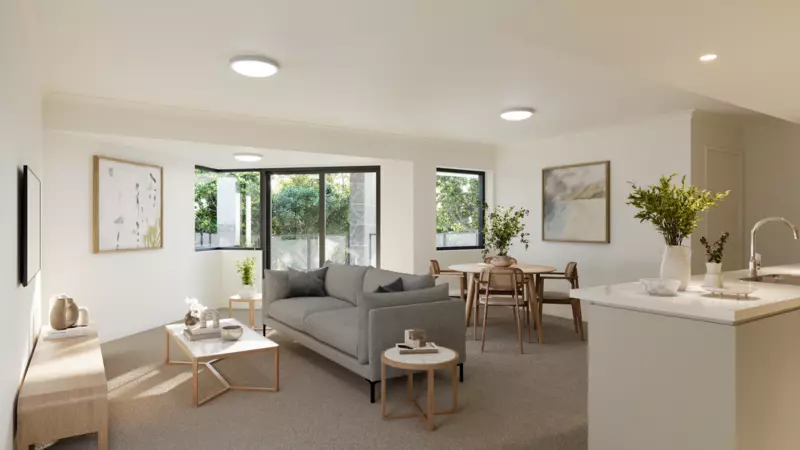 Architecturally Designed Two-bedroom with study and Terrace