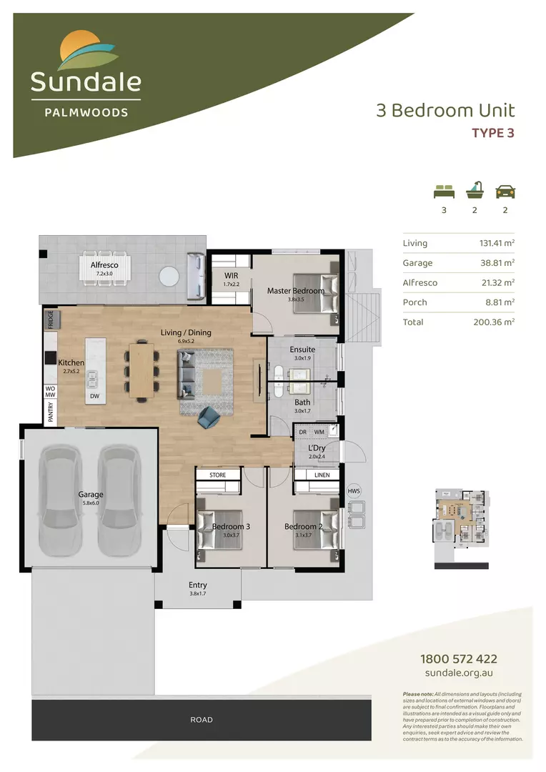 The Only Stand-Alone 3 Bedroom Villa in the Final Stage - Unit 177