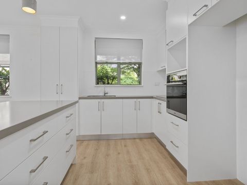 Open plan living with garden outlook