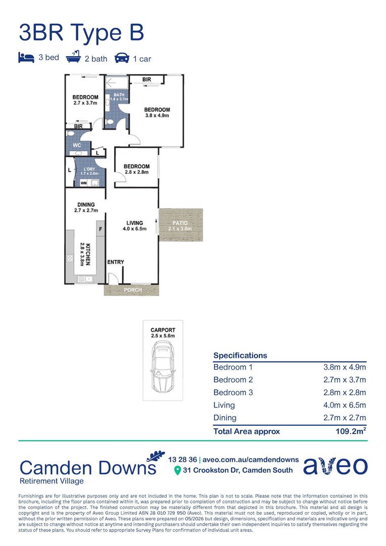 Rare 3-bedroom villa - available soon