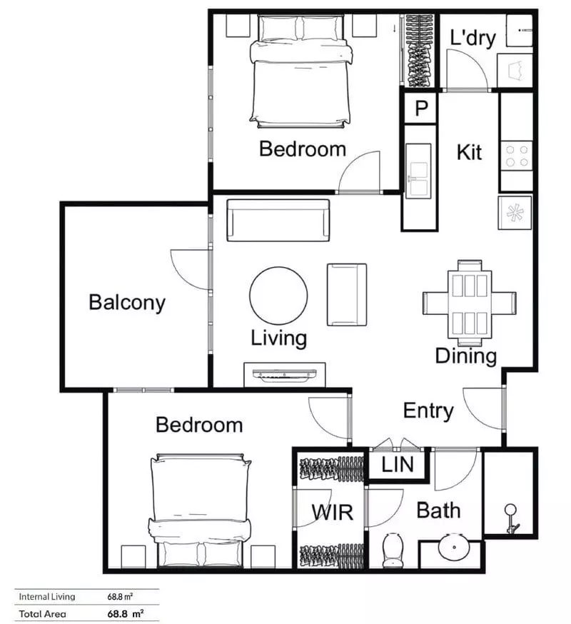 Bright, Spacious and Ready to Move Into