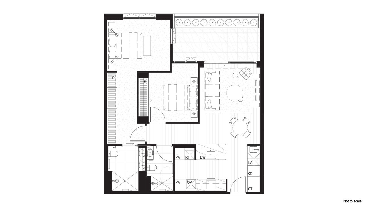 2 Bed | 2 Bath | North-Facing