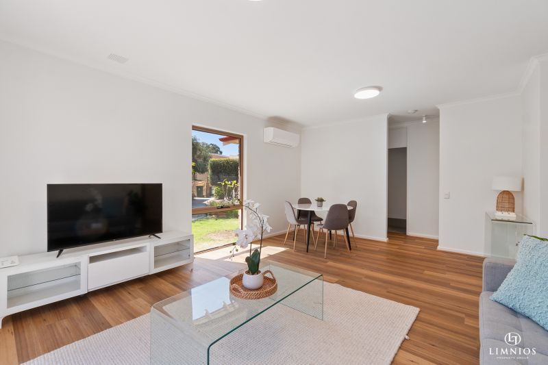 Light, bright 2 Bedroom Villa with Modern Upgrades in a Prime Location!