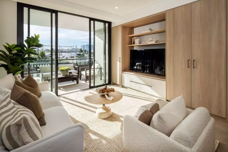Luxe open-plan 1-bedroom apartment