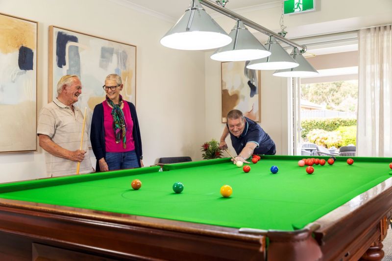 Relaxed retirement living in a unique two-bedroom villa