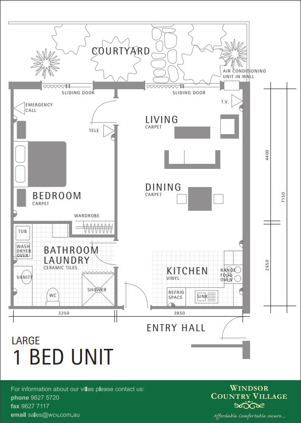 Large One Bedroom Garden Villa Set on 5 Acres of Peaceful Landscaped Grounds