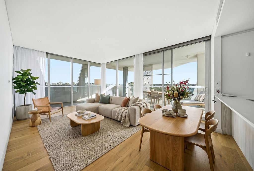 Space and openness greets you as you walk through the door and then the view!
