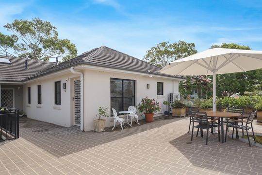 Stylish two-bedroom retirement living in the heart of Hunters Hill