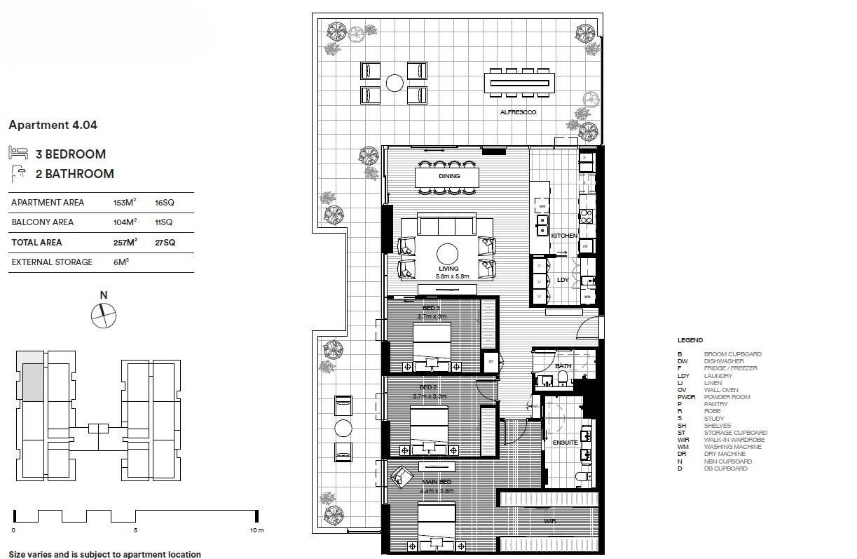 Luxury Open Plan Living with Sweeping City Views