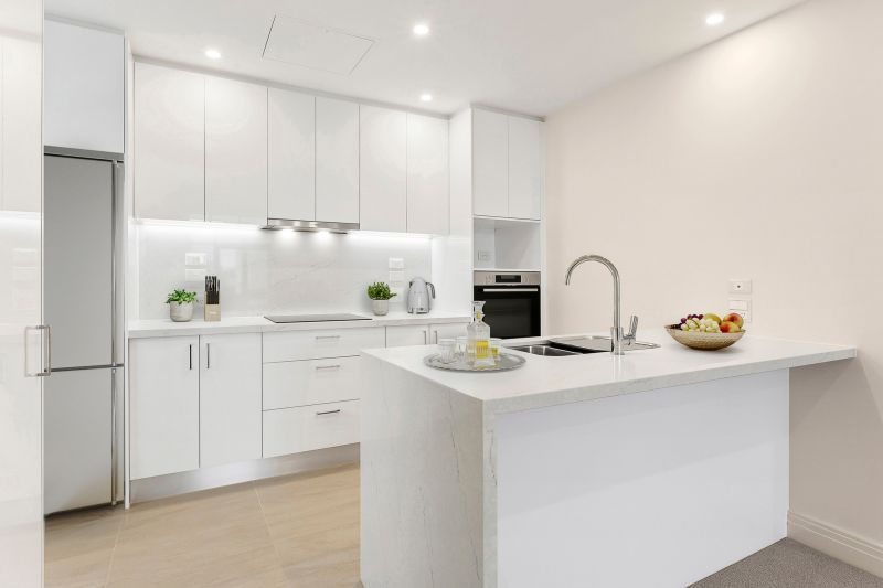 Stylish north-facing two-bedroom apartment!