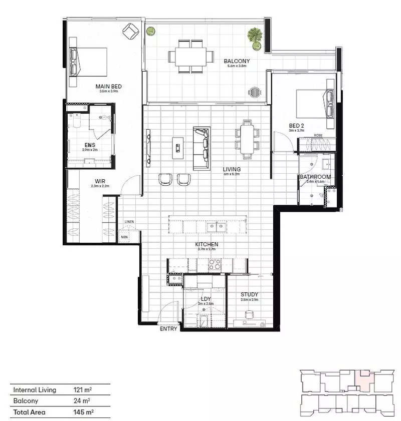 Premium, Architecturally Designed Apartment – Enquire Now