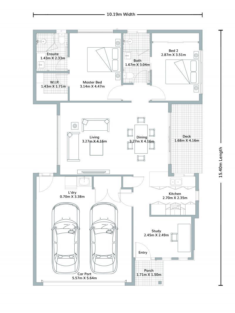 Corner Block with bush views