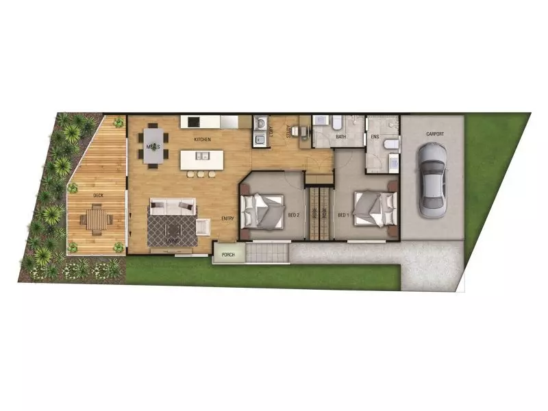 Lakeside Forster Village: The Cascade