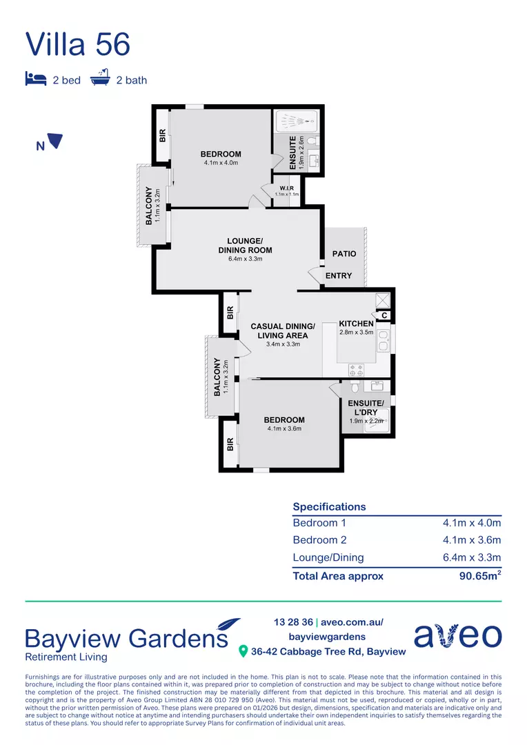 056/36-42 Cabbage Tree Road Bayview, NSW 2104