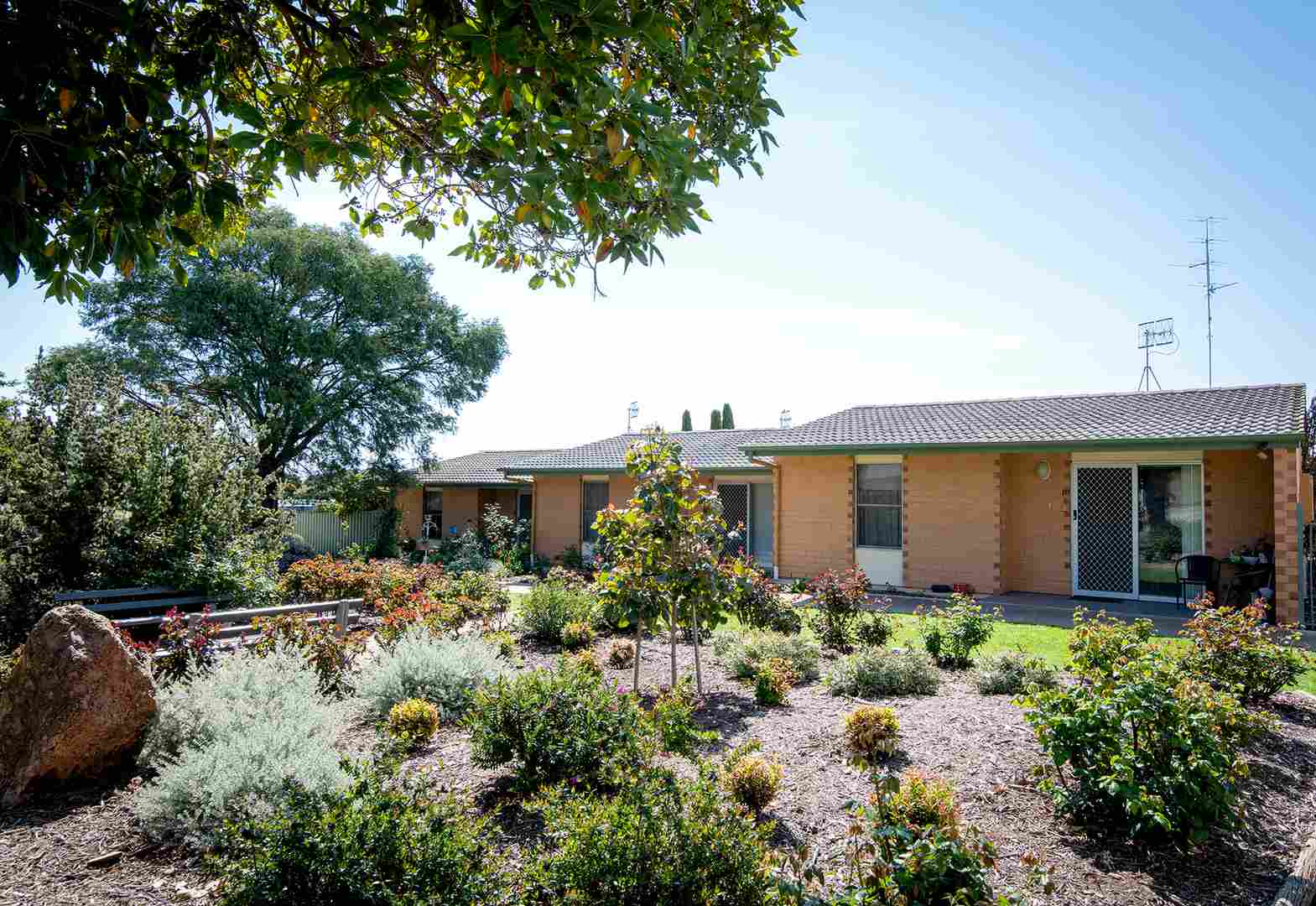 Eldercare The Village Units: gorgeous one-bedroom unit with backyard