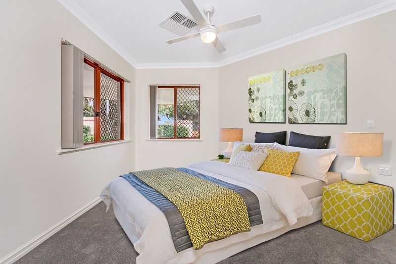 Overlooking beautiful gardens