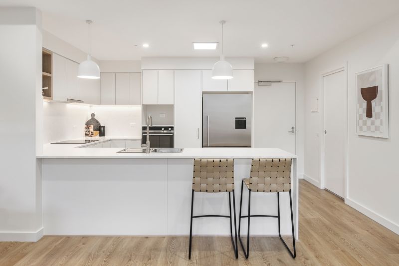 Private first-floor, one-bedroom apartment