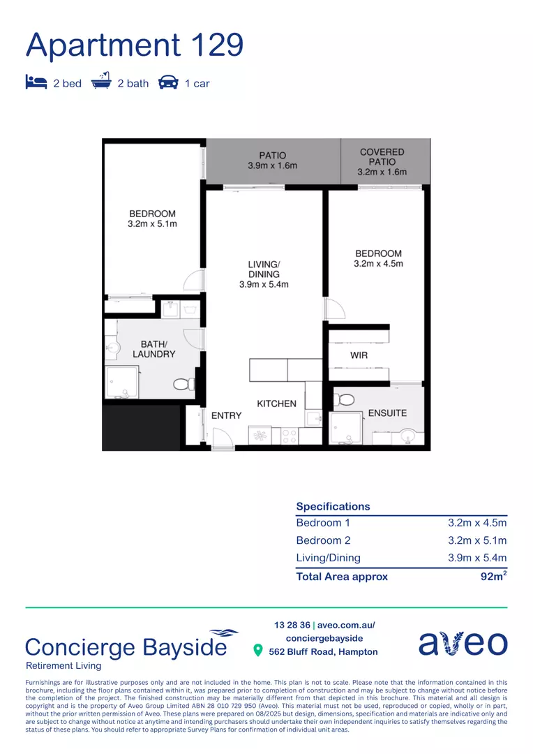 129/562 Bluff Road Hampton, VIC 3188