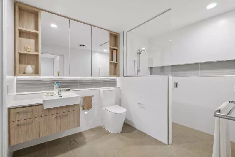 Experience premium living in this two-bedroom apartment with private garden views