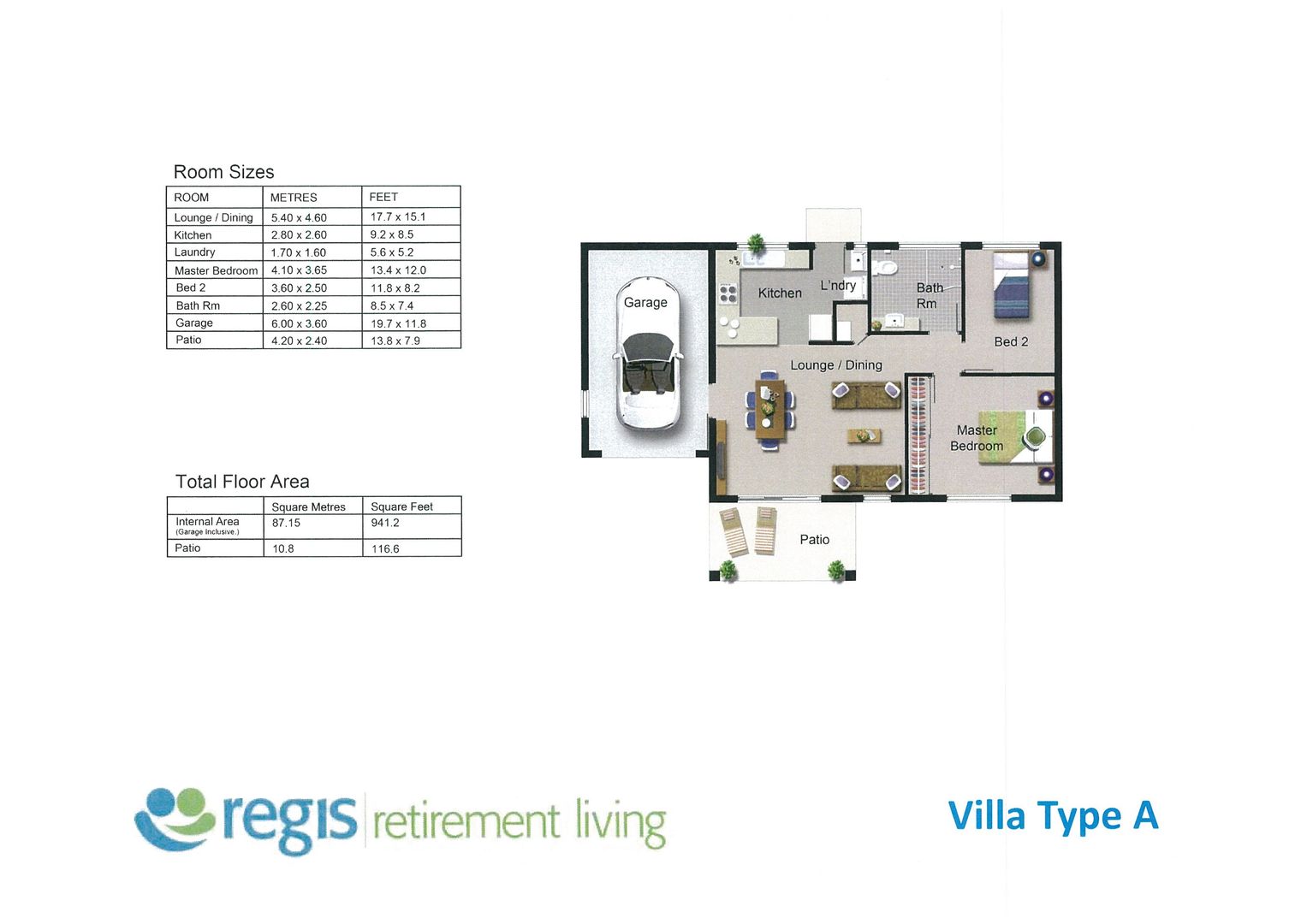 Friendly community, independent living