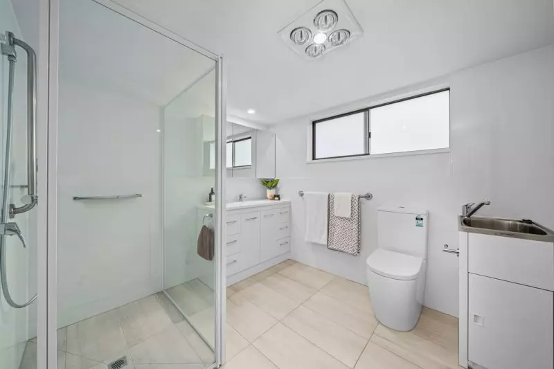 Level entry 2-bedroom villa with glimpses of the Derwent River