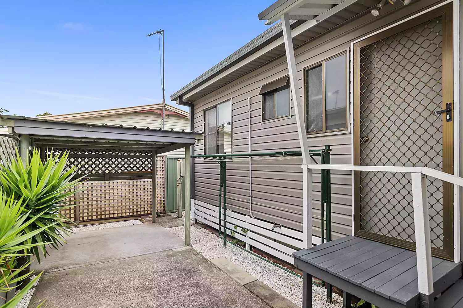 SOLD - Light and Open - 2 Car Spaces on the site - Freshly Painted and Presented