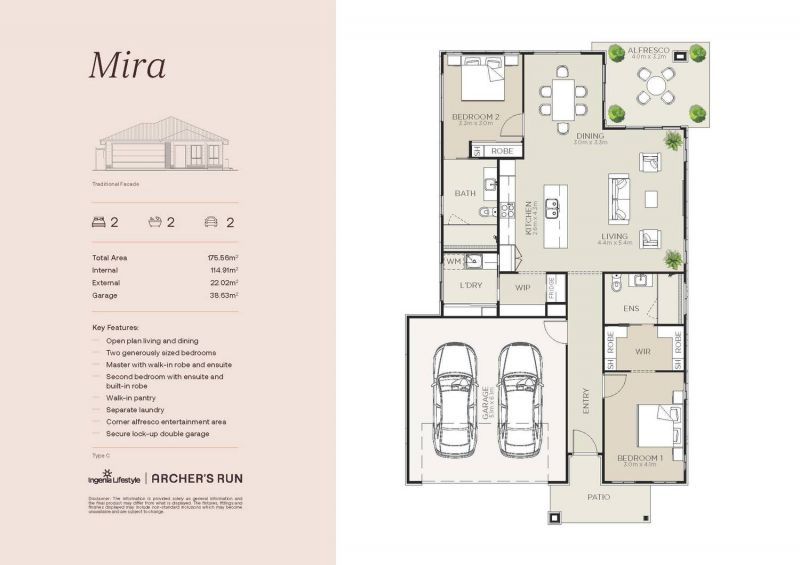 Introducing the Mira - Spacious Elegance for Over-55s Community Living