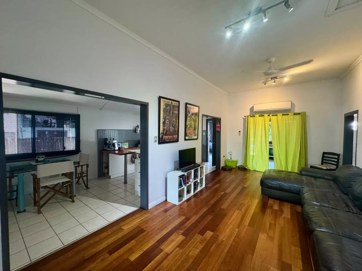 Low-set Queenslander, very airy, breezy, and cool.