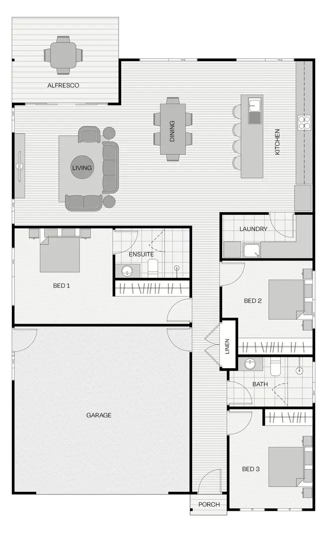 The Ashford is stylish, spacious, and ready to entertain - Lot 84.