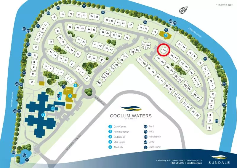 Huge stand alone 3 bedroom - Unit 119 at Coolum Waters