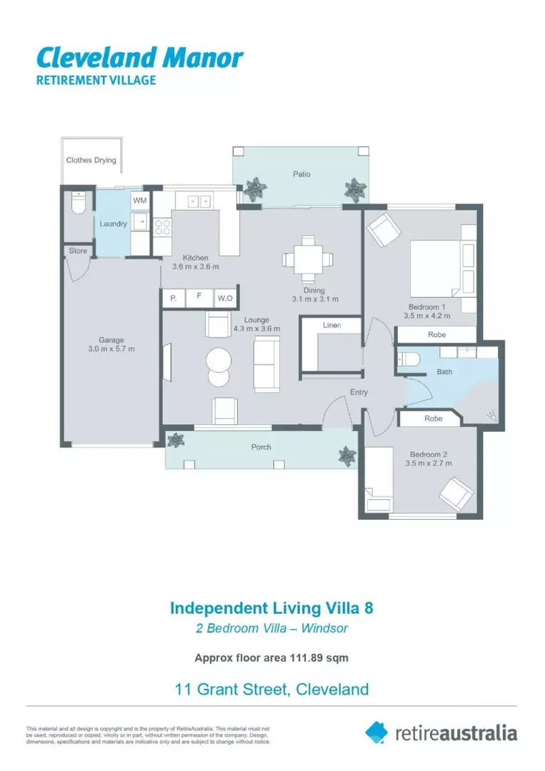 Stand Alone Villa for Retirement Living at Its Best