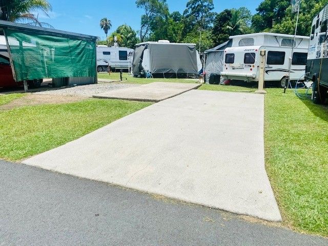 Permanent caravan site
