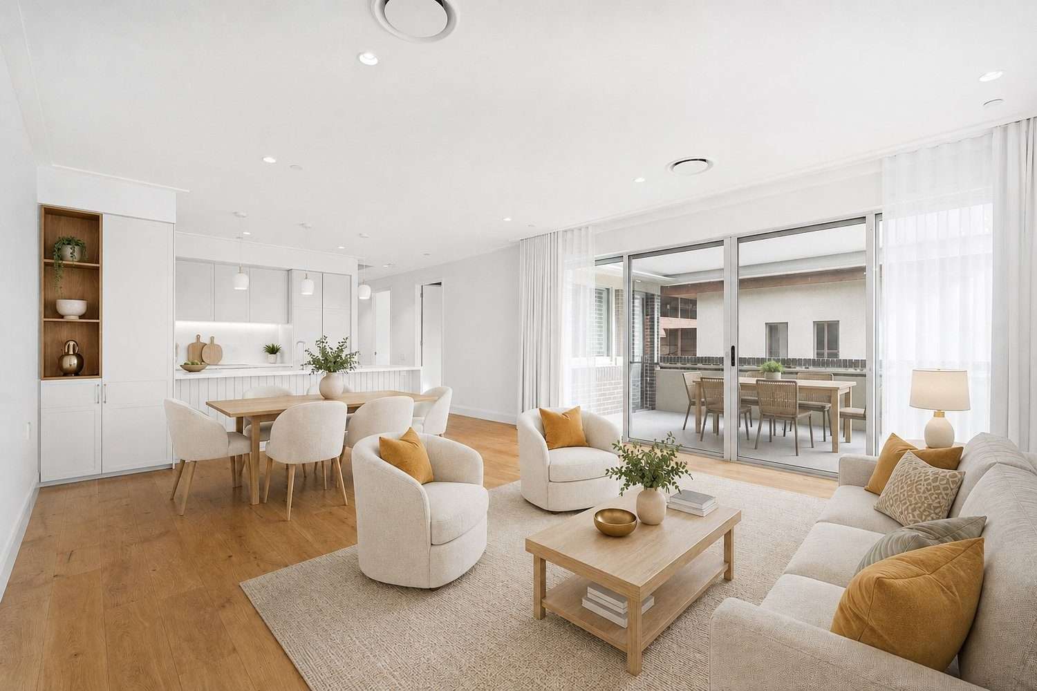 Three bedroom apartment in Sydney’s leafy Upper North Shore