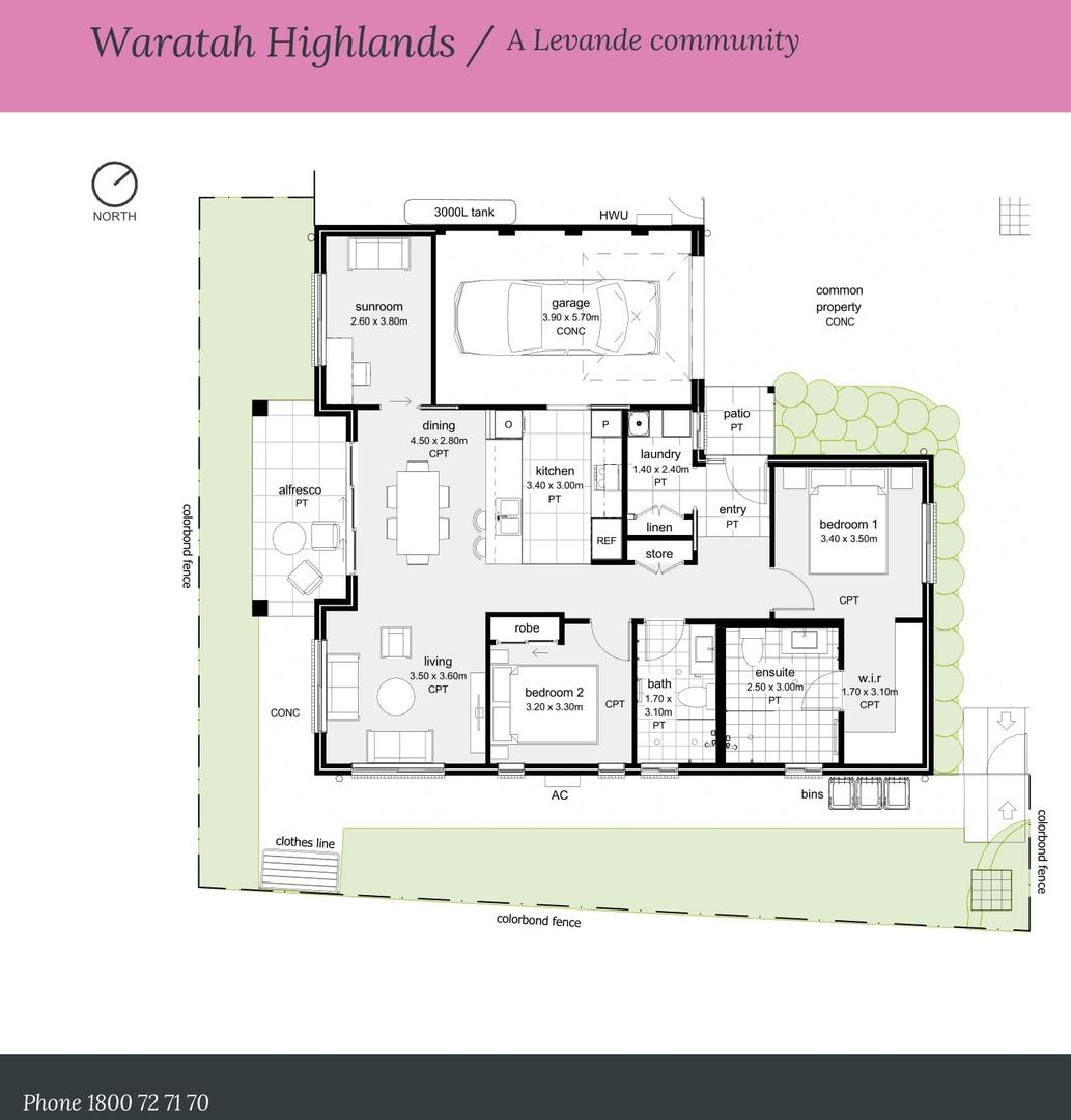 Brand New - 90% Sold: Carlisle Villa / 25 Tylers Road, Waratah Highlands Village