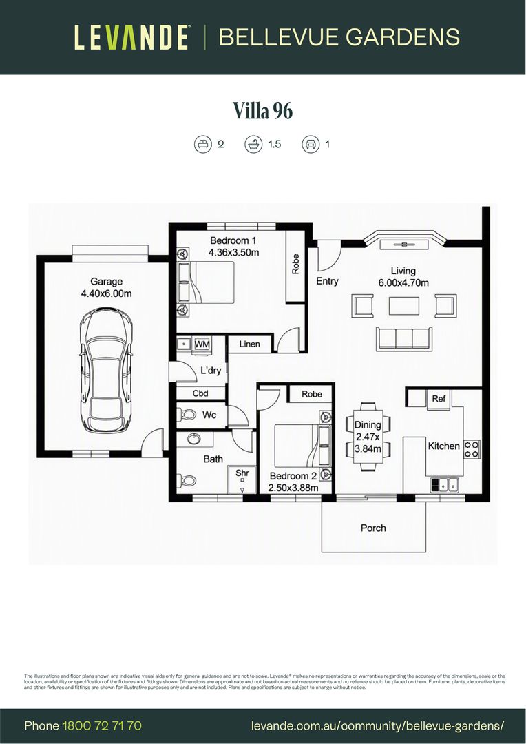 Two Bedroom | Unit 96