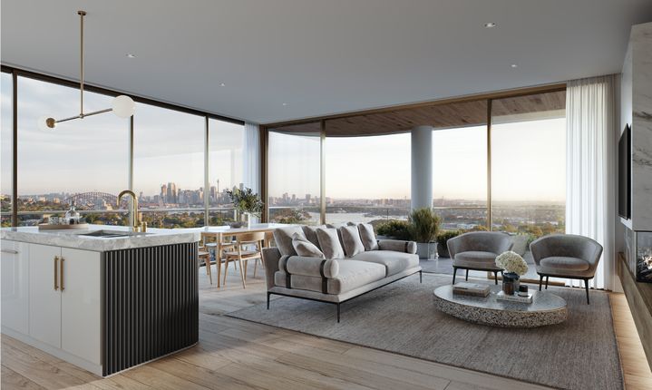 Sports car displays and custom-made wine cellars: Inside the heady world of upmarket apartment downsizers  