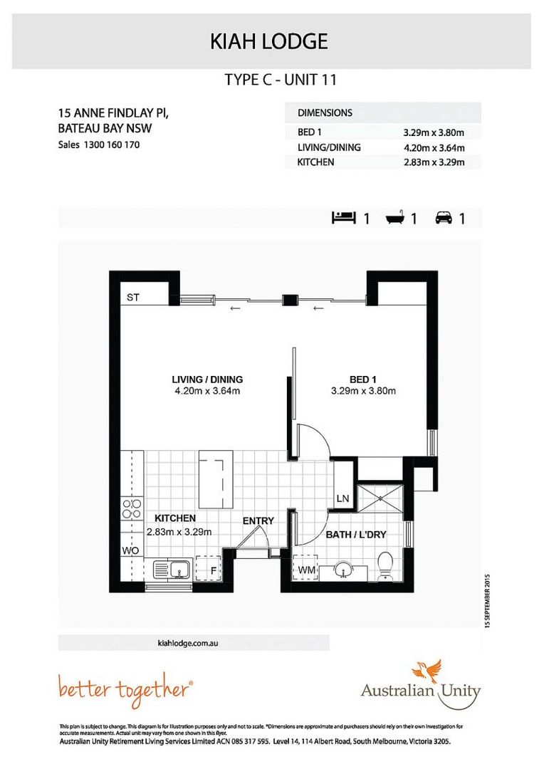 Bright and sunny ground floor unit