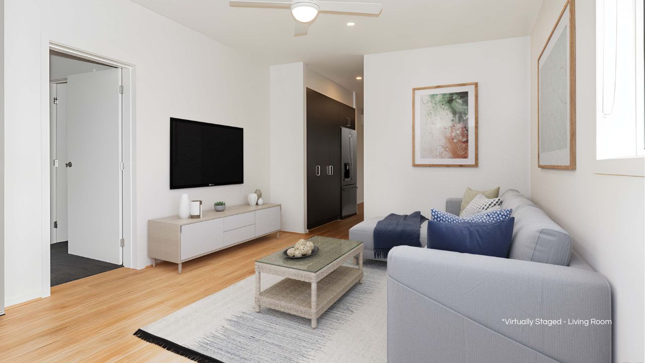Make the most of a modern and spacious open-plan design in the Camden.