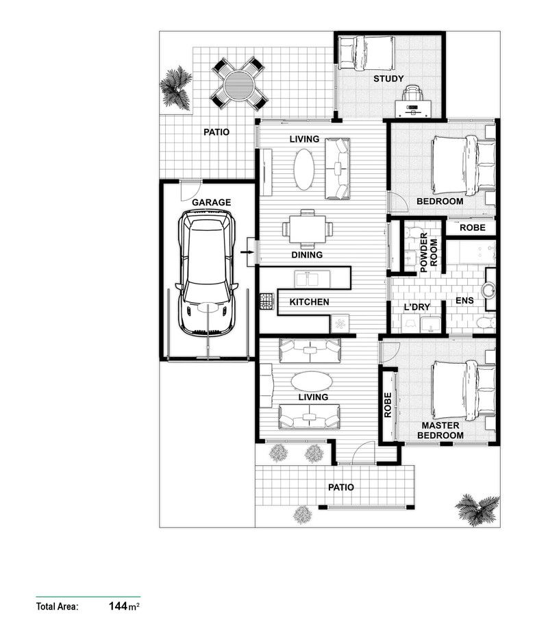 Modern Elegance, Spacious Living and Prime Village Location