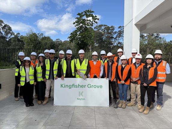 Keyton tops out twice at Kingfisher Grove retirement village