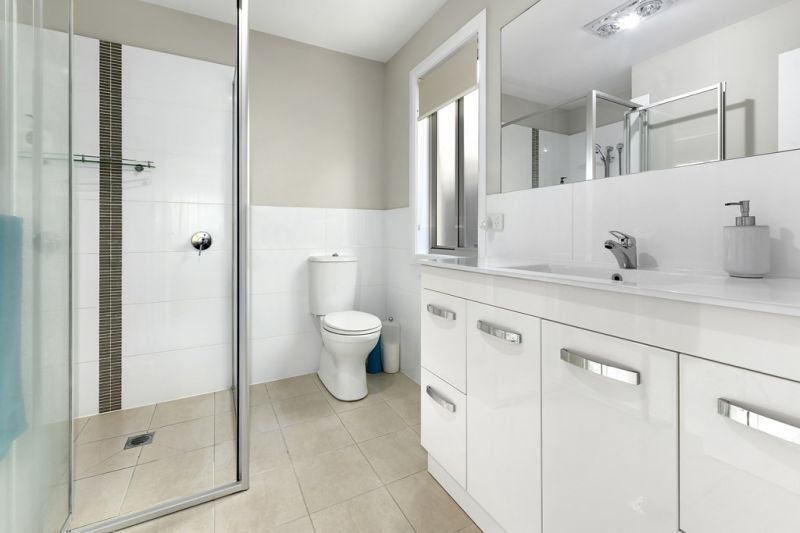 This home has un-interrupted woodlands view.