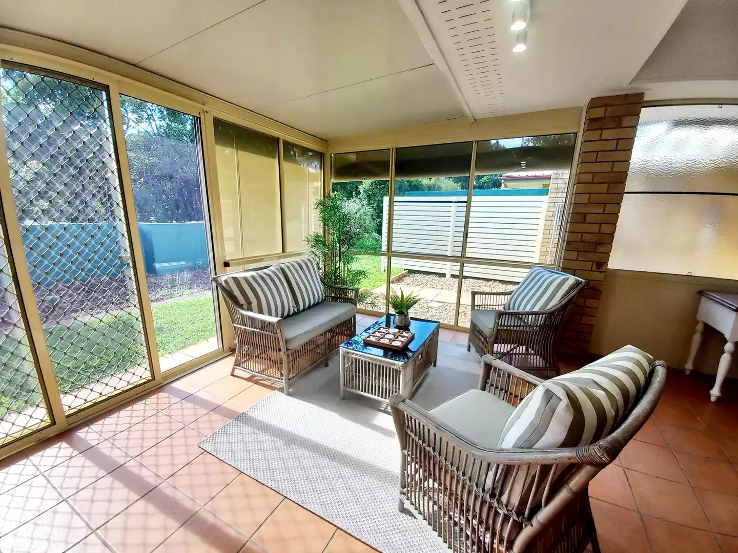 Highly desirable larger than standard 2 bedroom. Unit 100 at Palmwoods Garden Village