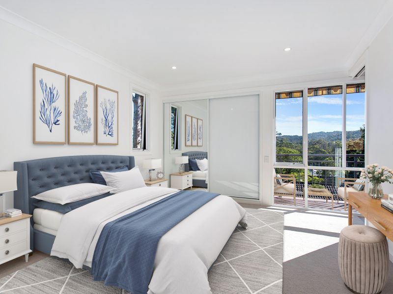 Two-bedroom unit with light & bright interiors