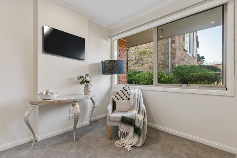 Modern studio apartment with a new kitchen