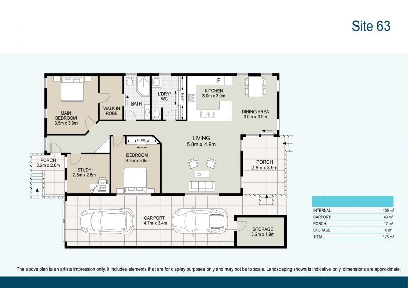Nature Lover's Haven – Modern Two-Bedroom Home + Study