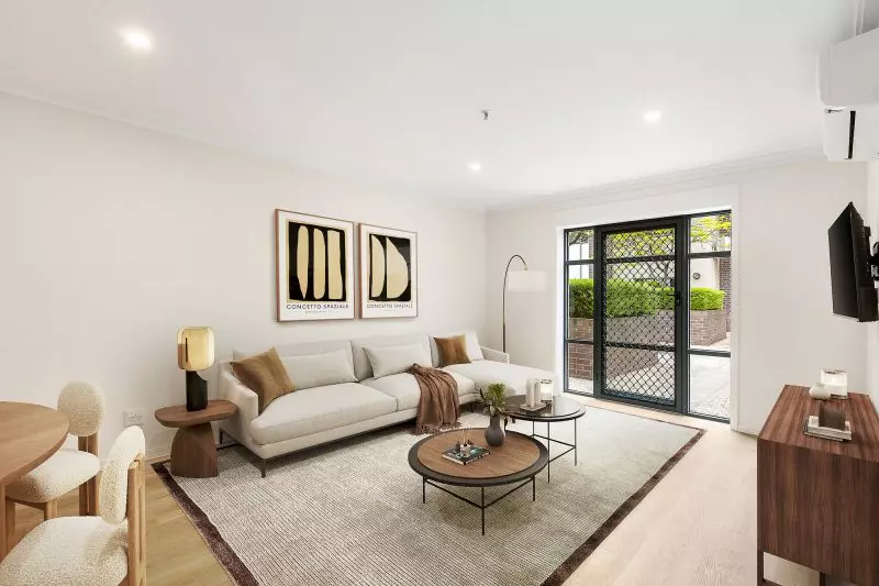 Garden view one-bedroom apartment