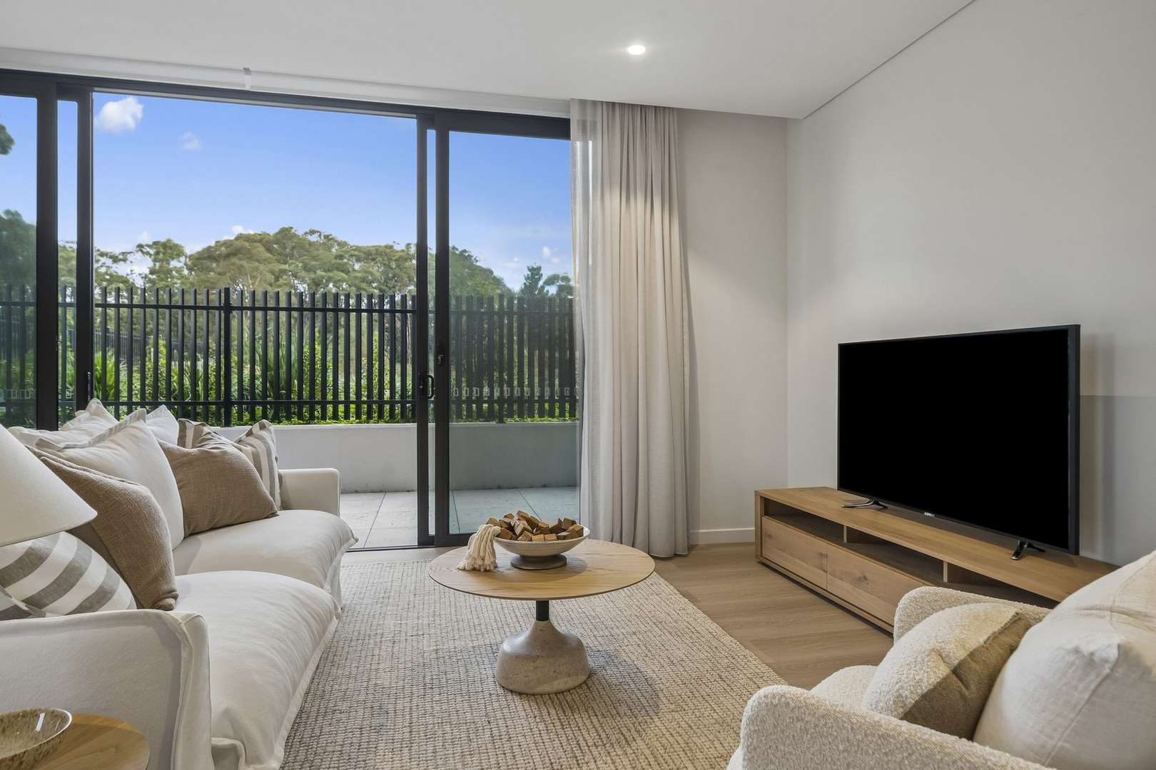 Expansive One-Bedroom Apartment with a Private Courtyard