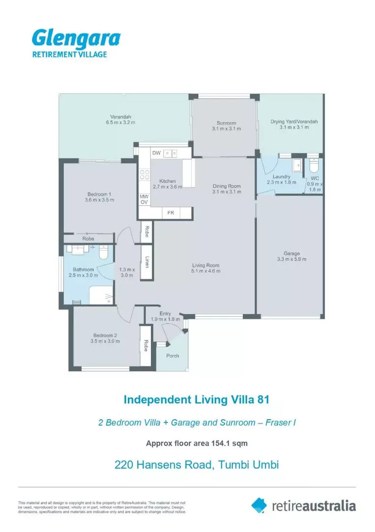 Charming 2-Bedroom Villa within easy walking distance to the Country Club & Facilities